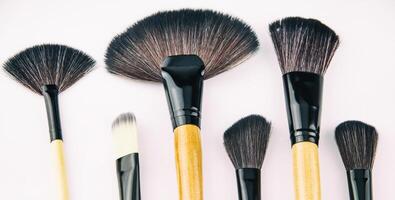 Brush set for make up photo