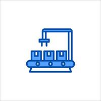 A machine with three containers on it vector