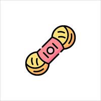 A cartoon of a skateboard with a skateboard wheel vector