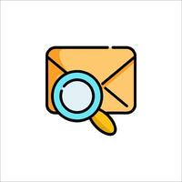 Email envelope icon illustration vector