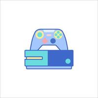 Xbox one x and xbox one s controller icon vector
