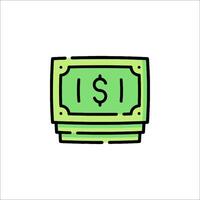 Money icon illustration vector