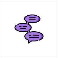 Chat bubble icon, chat bubble icon, chat bubble icon, chat bubble icon, chat bubble icon vector