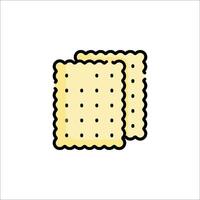 A cracker icon on a white background vector