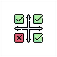 Checkbox icon illustration vector