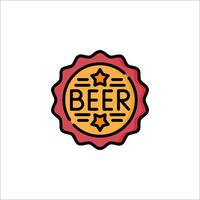 Beer logo design vector
