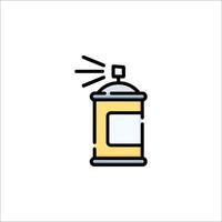 Spray can icon illustration vector
