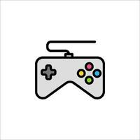 A game controller icon on a white background vector