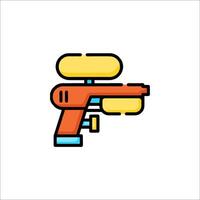 A paint gun icon on a white background vector
