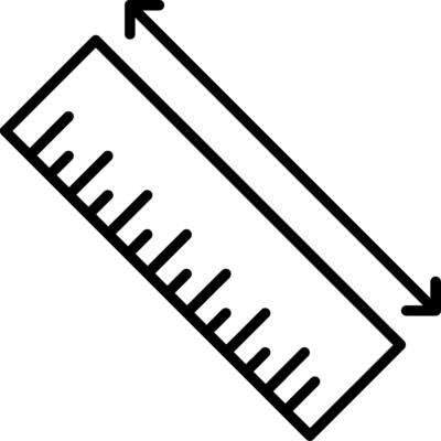 Ruler Line Icon