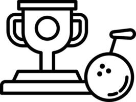Cup Line Icon vector