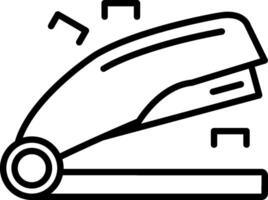 Stapler Line Icon vector