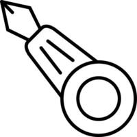 Threader Line Icon vector