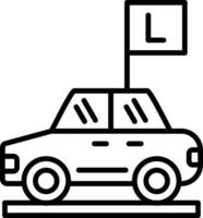 Learner Line Icon vector