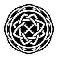 A filled style icon of the endless circle vector