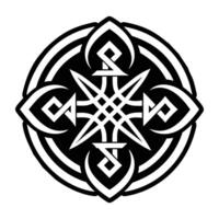 A filled style icon of the endless circle vector