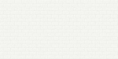 3D white block brick wall seamless pattern rough texture background graphic illustration. vector