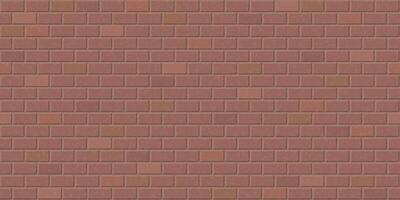 3D brown block brick wall seamless pattern texture background graphic illustration. vector