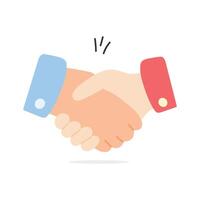 Take a look at this amazing icon of handshake in modern style vector
