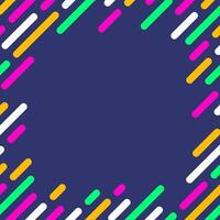 Colorful lines element geometric pattern background vector