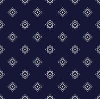 a navy and white geometric pattern on a dark background vector