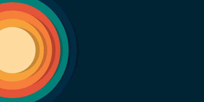 resumen antecedentes ilustración de un circular objeto vector