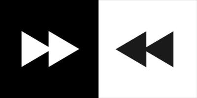 two arrows pointing in opposite directions on a black and white background vector