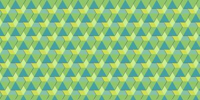 a green and yellow geometric pattern background vector