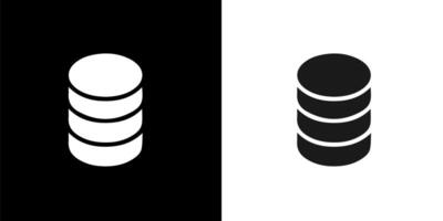 a black and white icon of a stack of coins vector