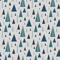pattern with tree vector