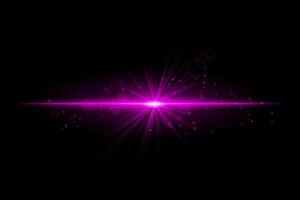 Purple starburst. Radiant light beam, glowing particles, bright star effect, warm illumination, abstract lighting design, futuristic energy, decorative modern visual vector