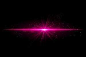 Purple starburst. Radiant light beam, glowing particles, bright star effect, warm illumination, abstract lighting design, futuristic energy, decorative modern visual vector