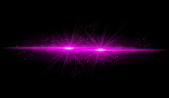 Dual pink starburst. Bright intersecting beams, glowing particles, radiant light effects, warm illumination, abstract lighting design, futuristic energy, decorative visuals vector