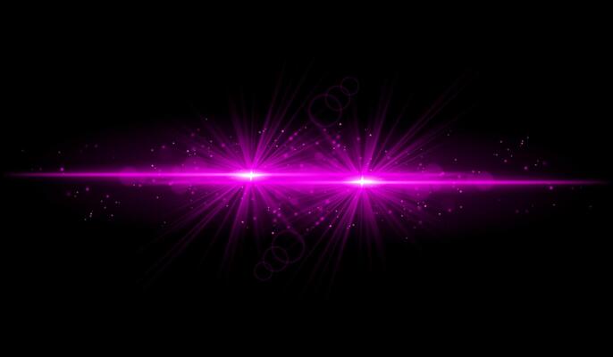 Dual pink starburst. Bright intersecting beams, glowing particles, radiant light effects, warm illumination, abstract lighting design, futuristic energy, decorative visuals