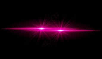 Dual pink starburst. Bright intersecting beams, glowing particles, radiant light effects, warm illumination, abstract lighting design, futuristic energy, decorative visuals vector