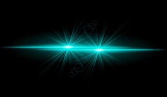 Dual Blue starburst. Bright intersecting beams, glowing particles, radiant light effects, warm illumination, abstract lighting design, futuristic energy, decorative visuals vector
