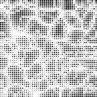 Black circles. Halftone Pattern. Set of Dots. Dotted Texture on White Background. Overlay Grunge Template. Distress Linear Design. Fade Monochrome Points. Pop Art Backdrop. vector