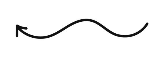 A black and white drawing of a wave vector