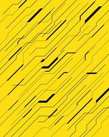 Abstract sci fi lines cyberpunk background vector