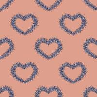 Seamless pattern with lavender flowers for decorative print, wrapping paper, greeting cards, wallpaper and fabric vector