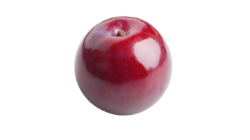 A red apple is shown on a black background png