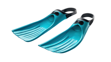 A Pair of Vibrantly Colored Snorkeling Flippers Perfect for Underwater Adventures and Recreational Activities at the Beach or Ocean. png