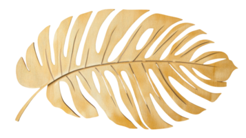 A Beautiful Palm Tree Leaf Cutout Isolated on a White Background Ideal for Tropical-Themed Designs and Nature-Related Projects. png