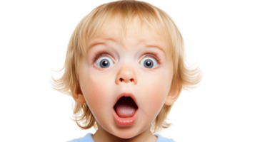 uma surpreso criança pequena com aberto boca capturando inocente maravilha e alegre descoberta para família e parentalidade temas. png