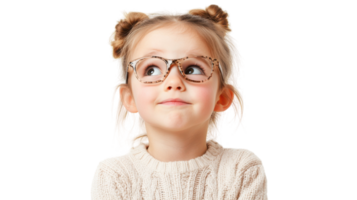 A Young Girl Concentrating While Working on a School Assignment, Showcasing Determination and Focus in Learning Environment. png