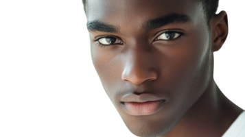 Young Man with Determined Expression Focused on Achieving Goals and Overcoming Challenges. png