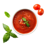 tomato sauce isolate on transparency background png