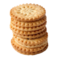 a stack of biscuits on a transparency background png