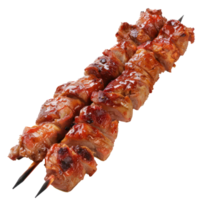 a skewered meat on a skewer on a skewer png