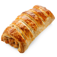 a pastry roll with meat and vegetables on it png